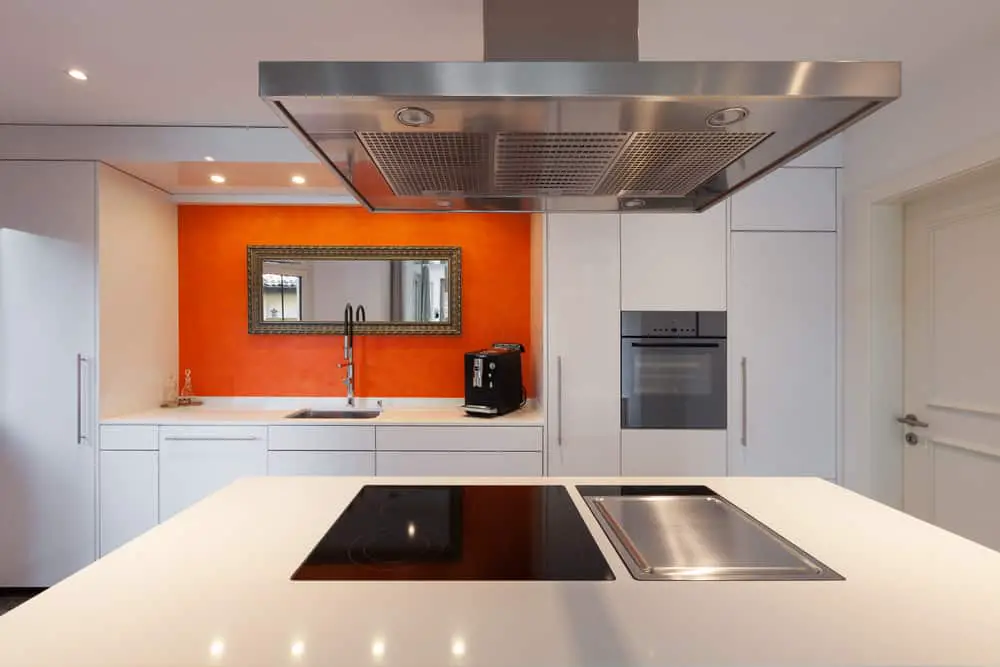 A Touch of Orange modern kitchen ideas