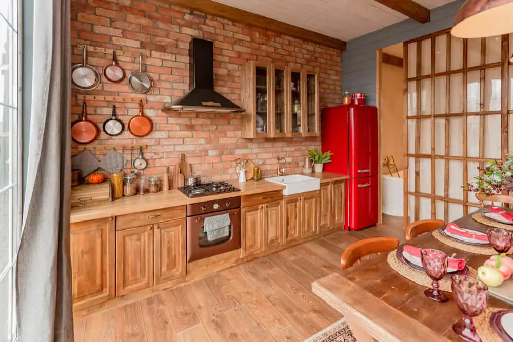 Add Bright Appliances cabin kitchen ideas