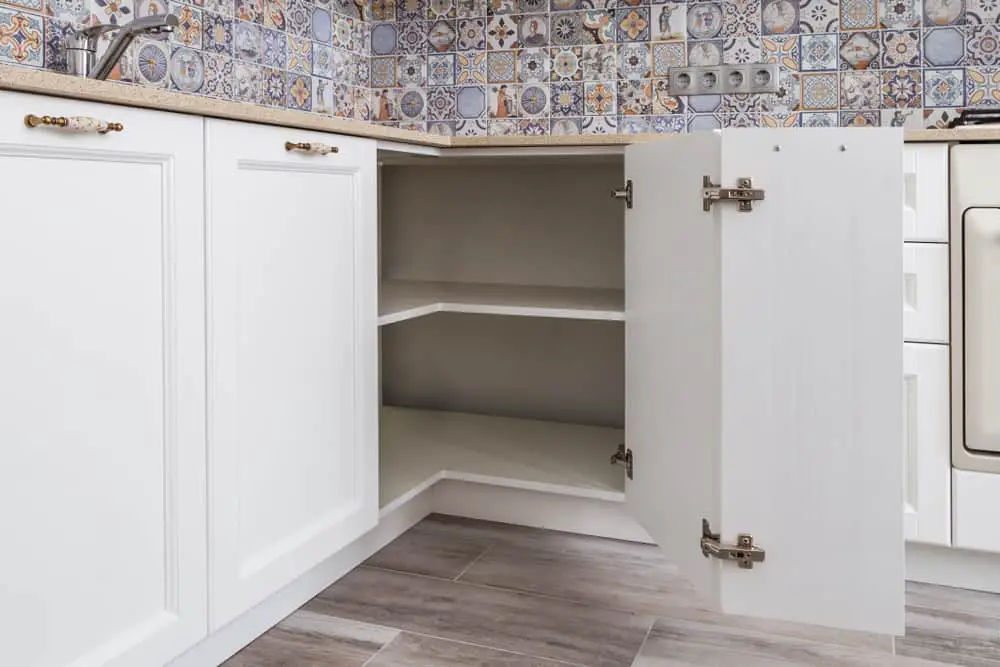 Bi-Fold Cabinet Door kitchen corner ideas