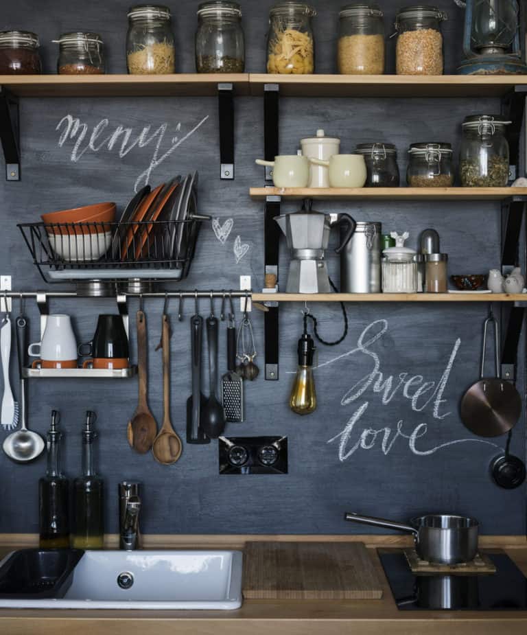 31 Modern Kitchen Shelves Ideas - Open Kitchen Shelving