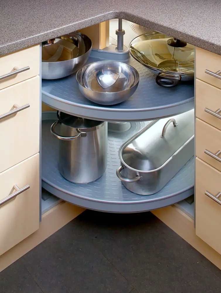 Circular Shelves small kitchen ideas
