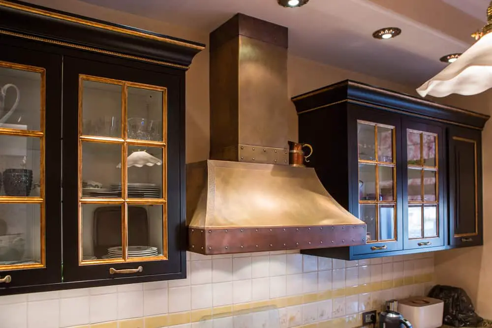 Copper kitchen hood ideas
