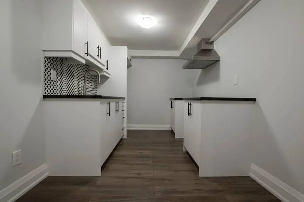 Narrow Space basement kitchen ideas