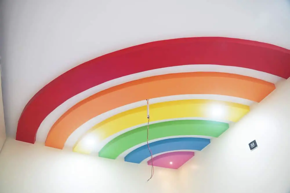 Pop Colours kitchen ceiling ideas