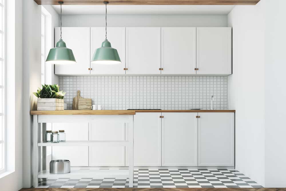 Retro Meets Modern white kitchen ideas