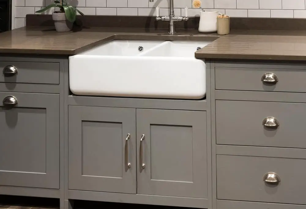 Undermount Double Farmhouse Sink kitchen sink ideas