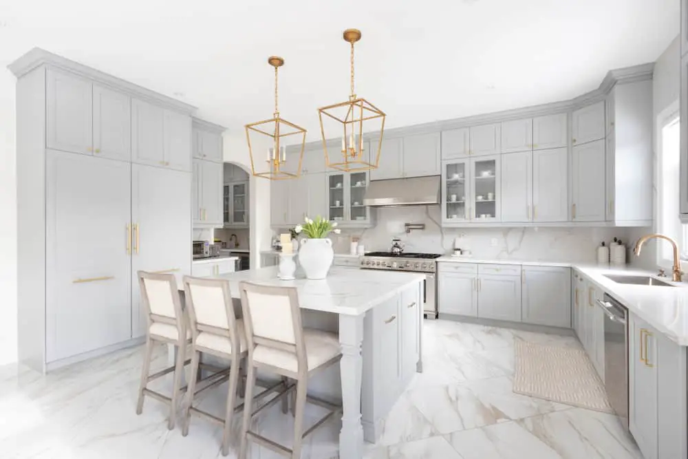 kitchen modern marble contemporary 2021