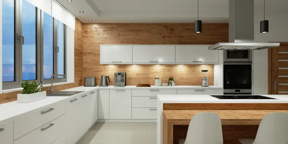 Wooden Walls and Doors modern kitchen ideas