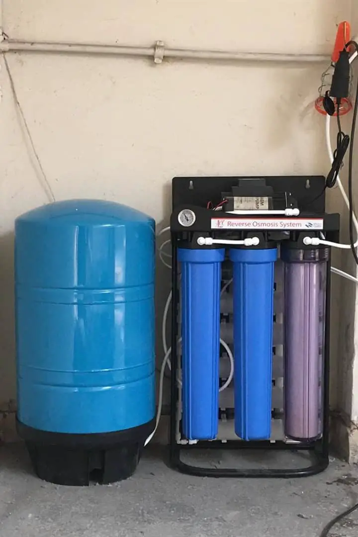 types of commercial water filters