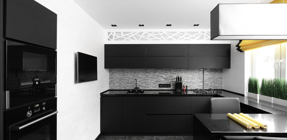 Black is Always Beautiful contemporary kitchen ideas