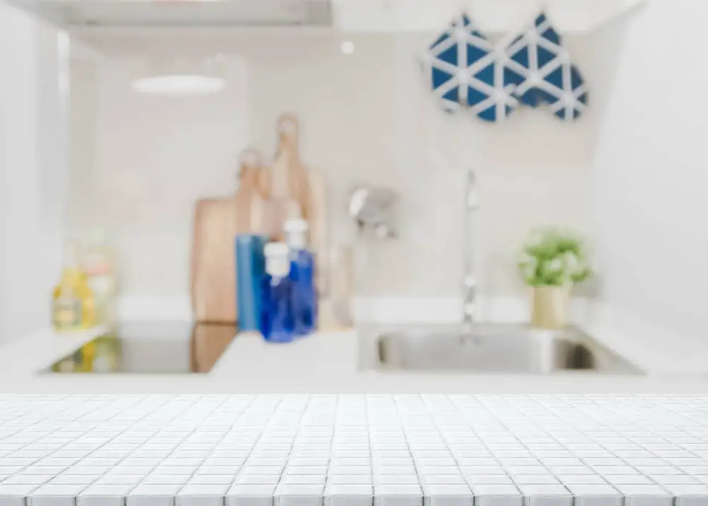 Ceramic Tile kitchen countertop design ideas