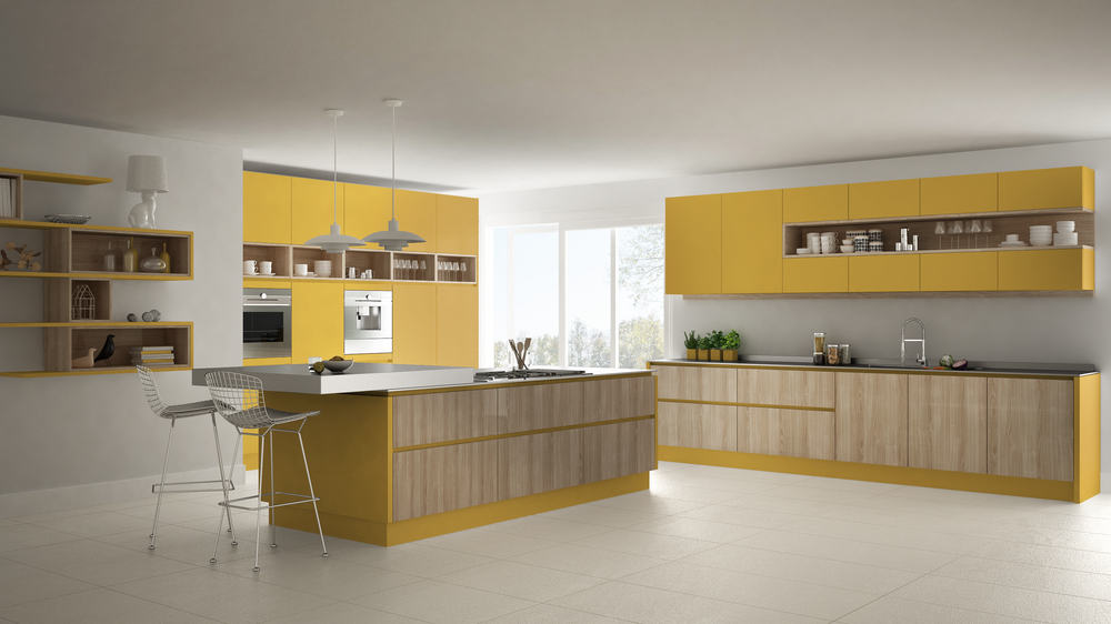 Choose the Softer Yellow yellow kitchen ideas