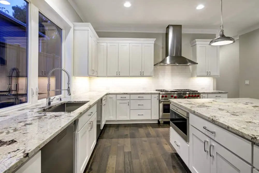 Galaxy Granite kitchen countertop design ideas