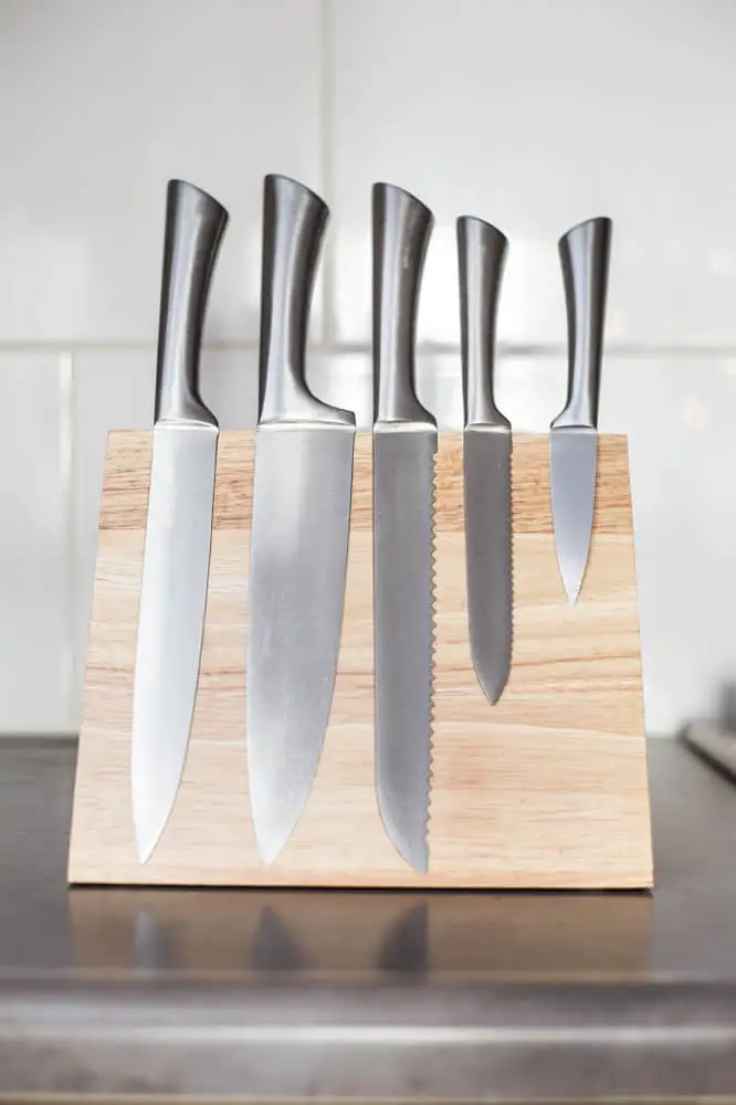 Magnetic Knife Block kitchen storage ideas