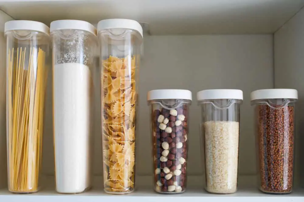 Use Sleek Storage Containers kitchen storage ideas