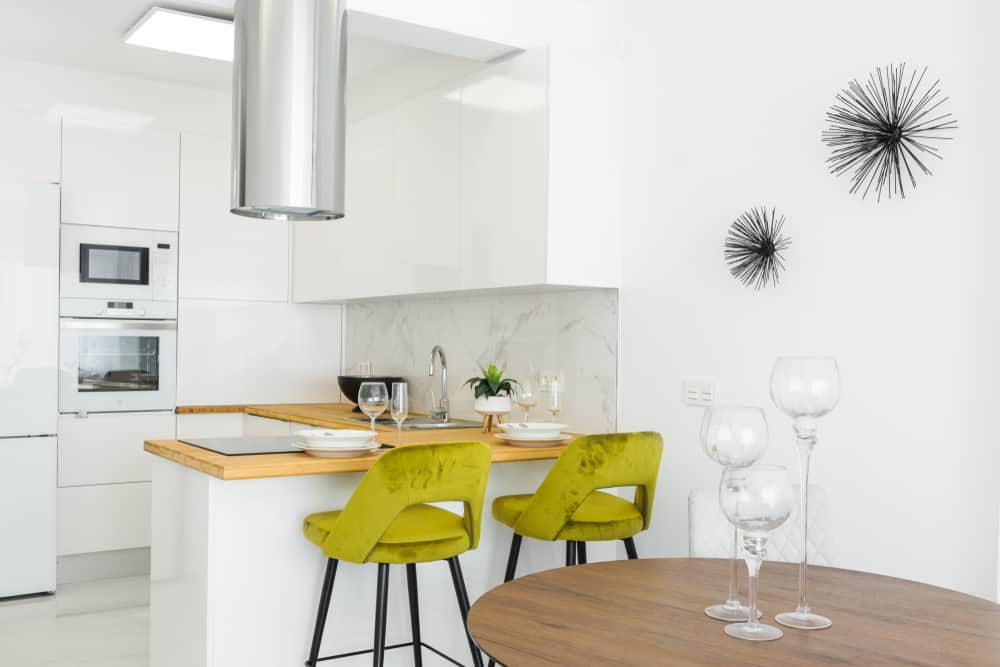 Yellow Pine kitchen countertop design ideas