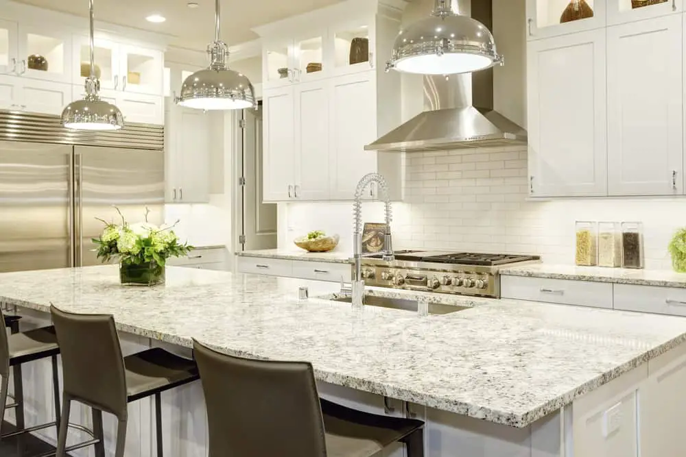 45 Kitchen Countertop Design Ideas, Used Kitchen Cabinets With Granite Countertops
