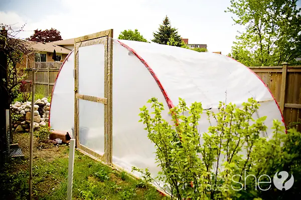 DIY Folding Greenhouse
