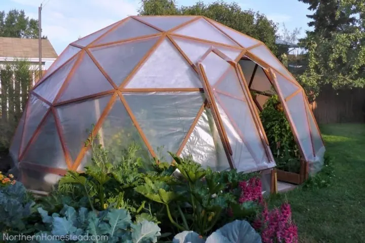 DIY Geodome Greenhouse