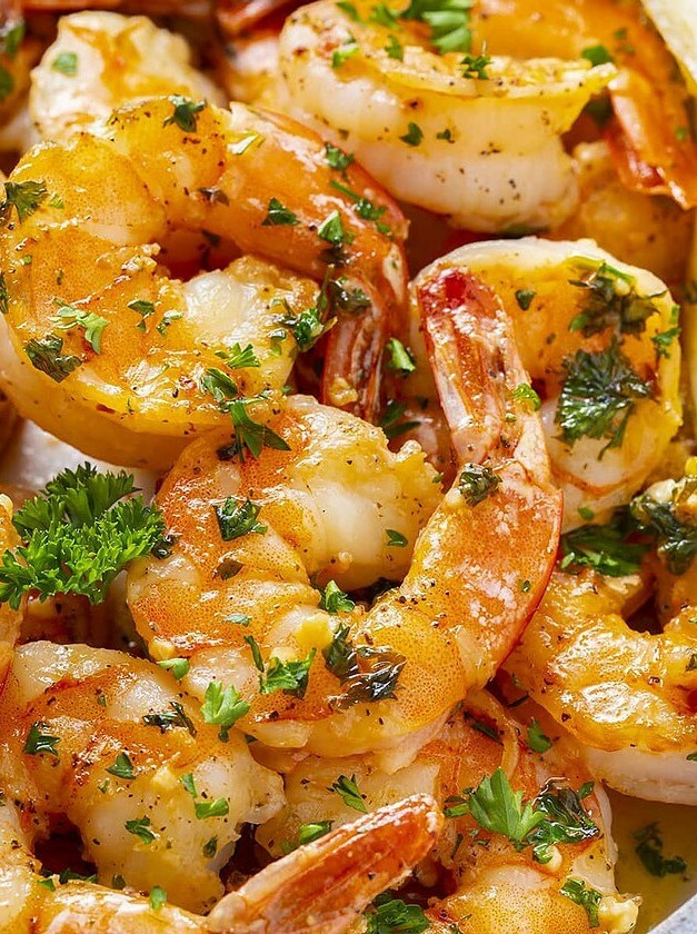 Lemon Garlic Butter Shrimp