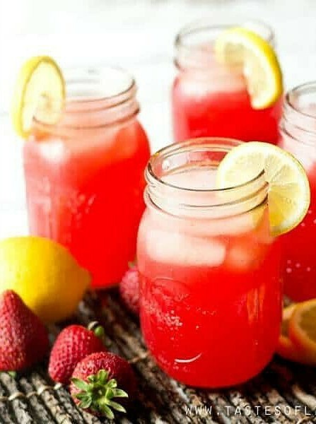 Sparkling Strawberry Punch