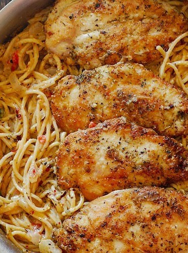 Italian Chicken Pasta