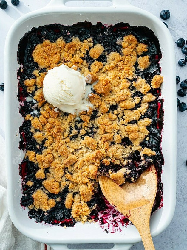 Blueberry Crumble