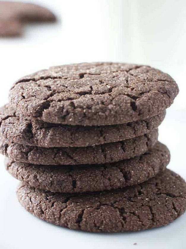Soft Chocolate Sugar Cookies
