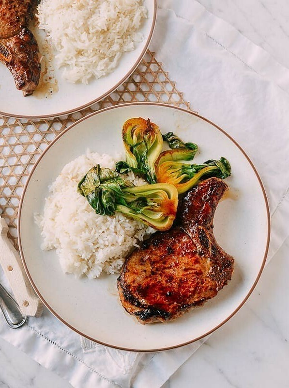 Asian Seared Pork Chops