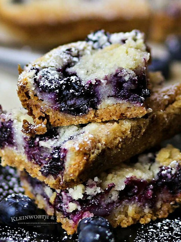 Blueberry Pie Bars