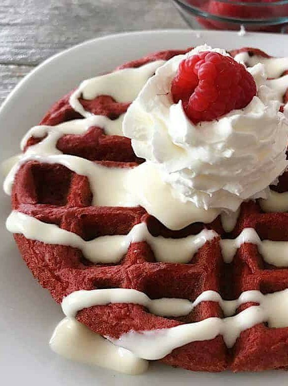 Cake Mix Waffles