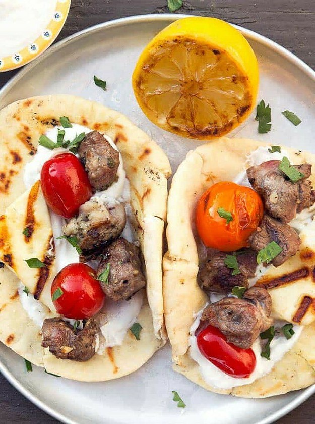 Grilled Gyro Kebabs