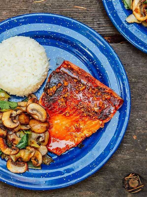 Honey Soy Glazed Salmon