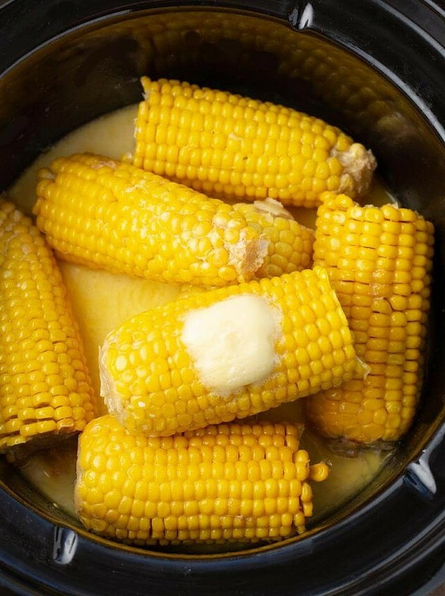 Slow Cooker Corn on The Cob