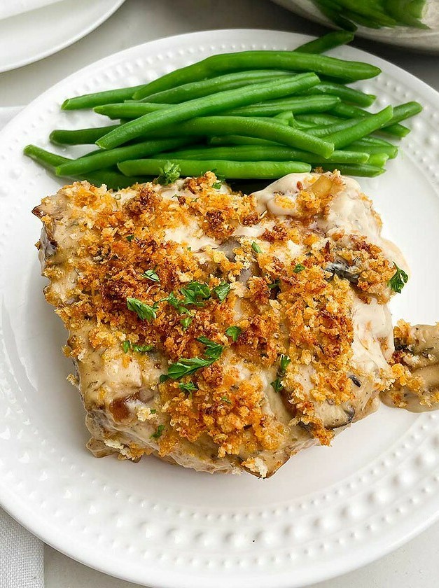 Baked Pork Chops with Cream of Mushroom Soup