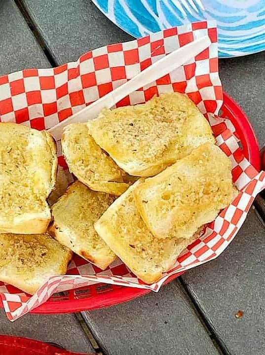 Campfire Garlic Bread