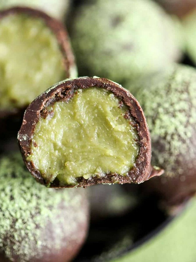 Healthy Matcha Truffles