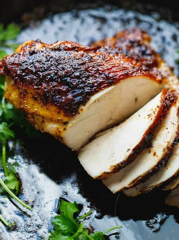 Baked Split Chicken Breast