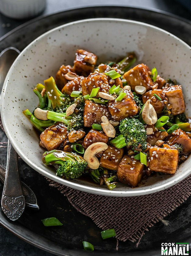 Asian Tofu Broccoli Stir-Fry