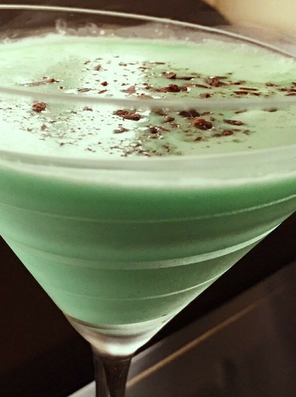 Chocolate Grasshopper Martini