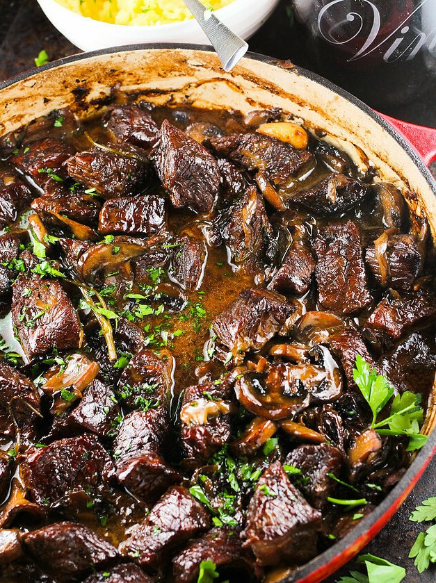 Wild Mushroom and Beef Stew