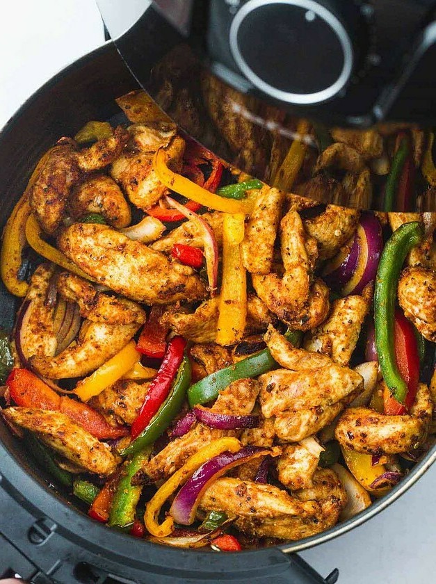 Air Fryer Chicken Fajitas