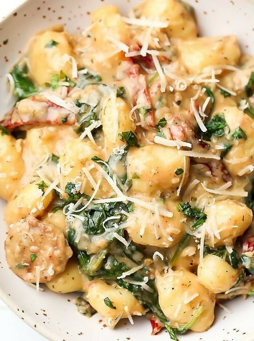 Tuscan Vegan Gnocchi