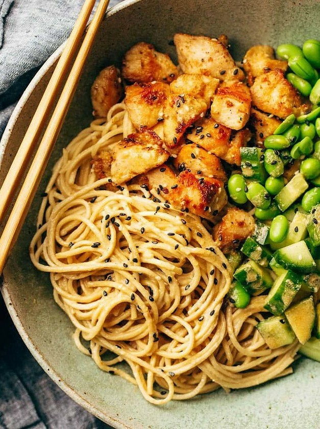 Sesame Noodle Bowls