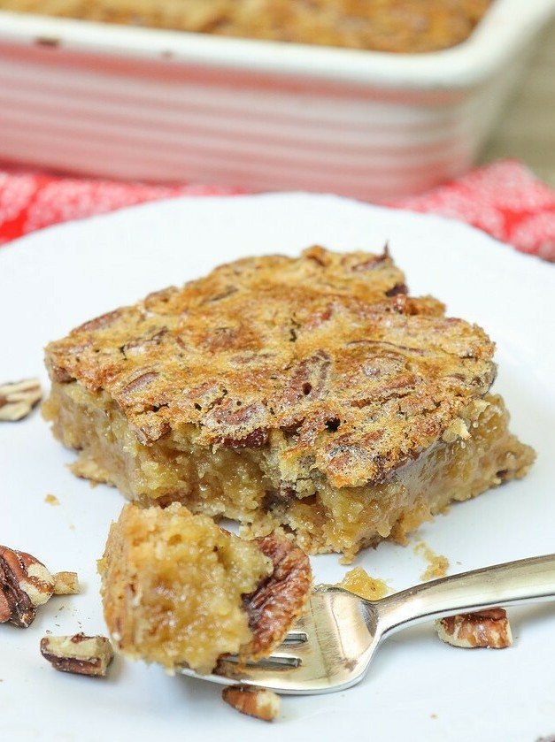 Candied Pecan Dessert Bars