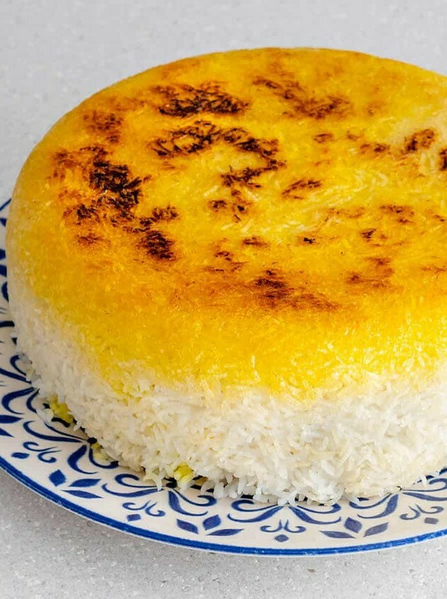 Persian Rice with Crispy Tahdig