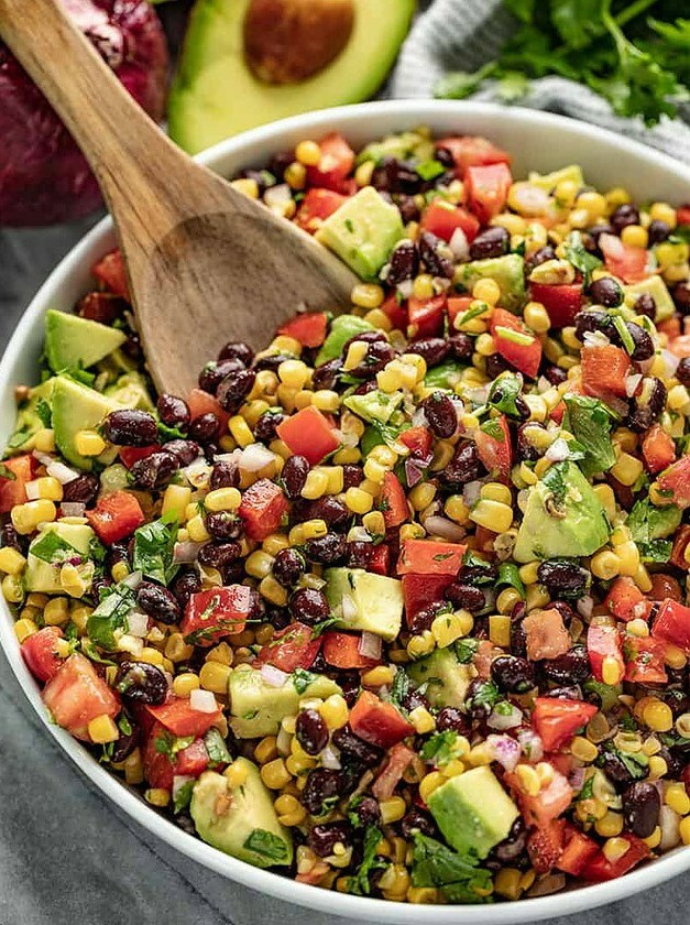 Simple Black Bean and Corn Salad