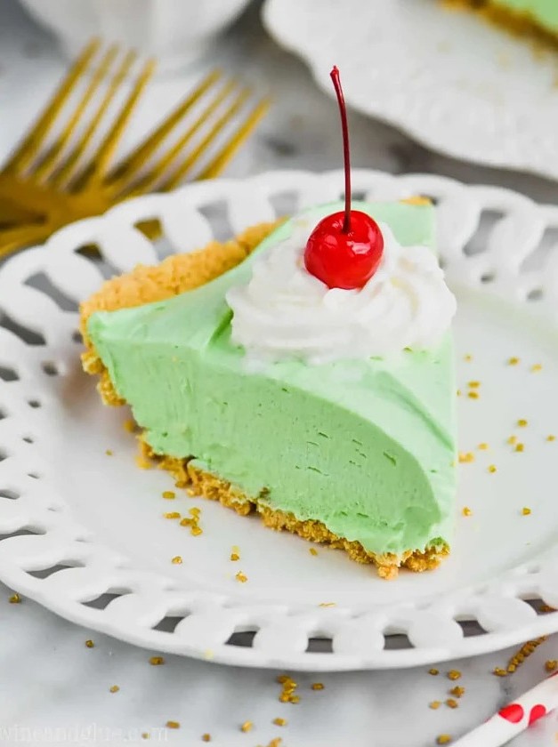 Shamrock Shake Pie