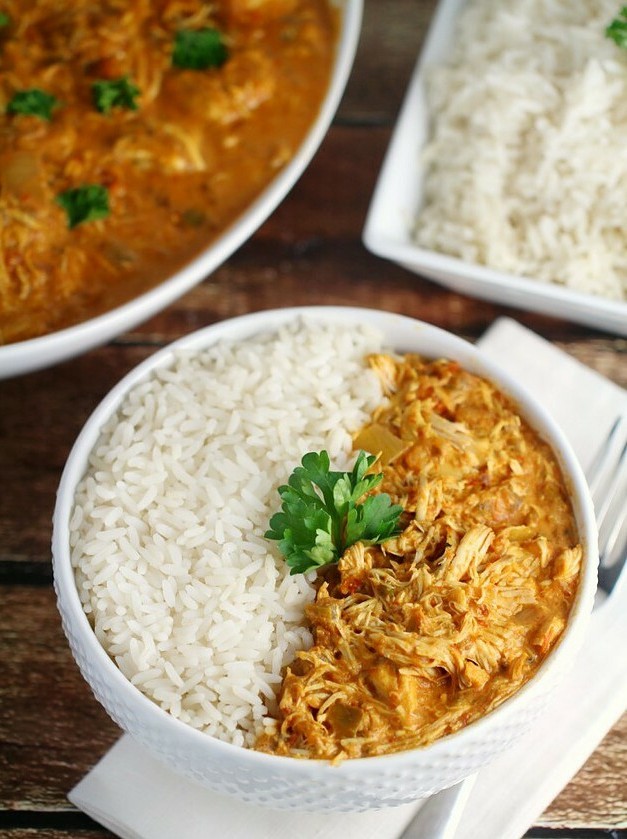 Slow-Cooker Chicken Curry