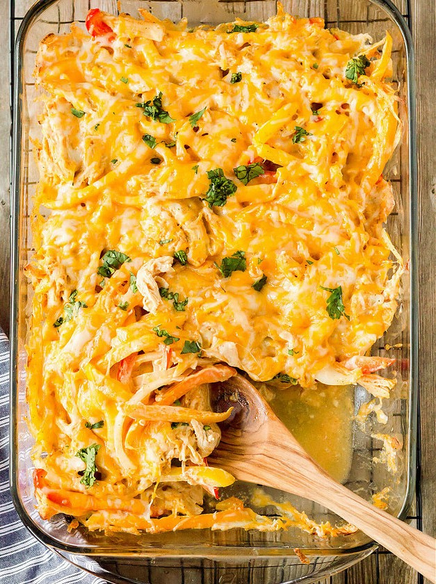 Chicken Fajita Casserole